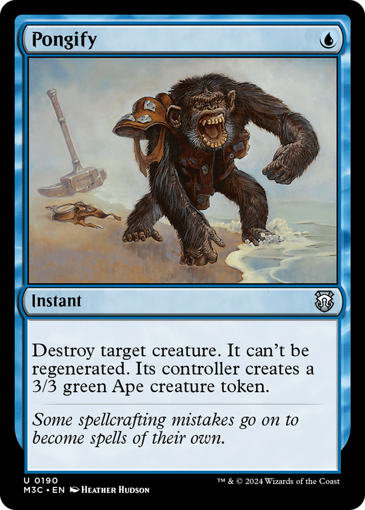 Magic: The Gathering - Pongify - Modern Horizons 3 Commander