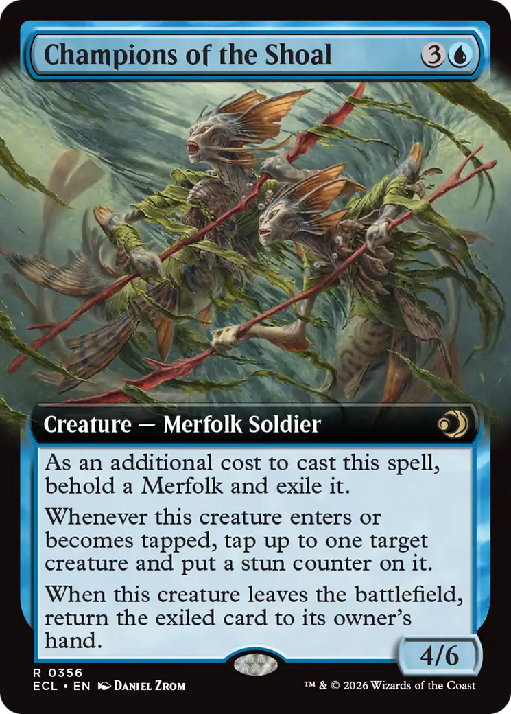 Magic: The Gathering - Champions of the Shoal Foil - Lorwyn Eclipsed