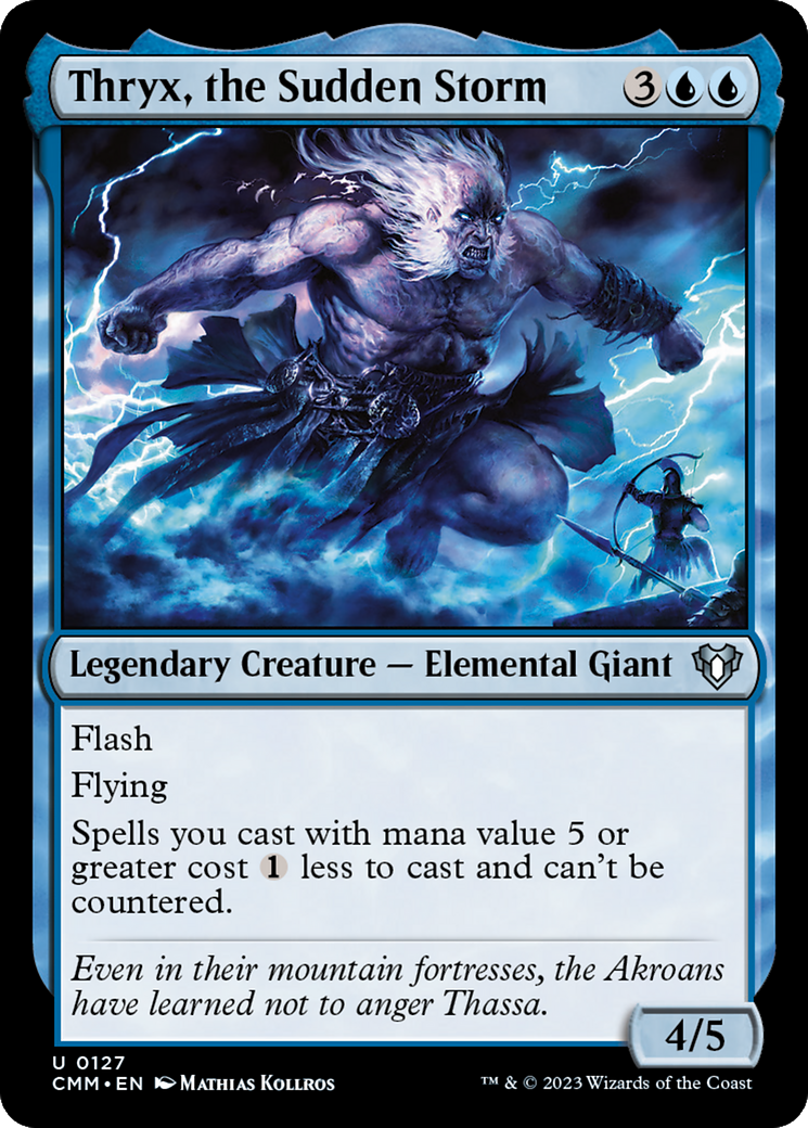 Magic: The Gathering - Thryx, the Sudden Storm - Commander Masters
