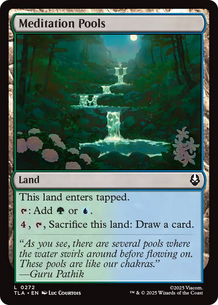 Magic: The Gathering - Meditation Pools Foil - Avatar: The Last Airbender
