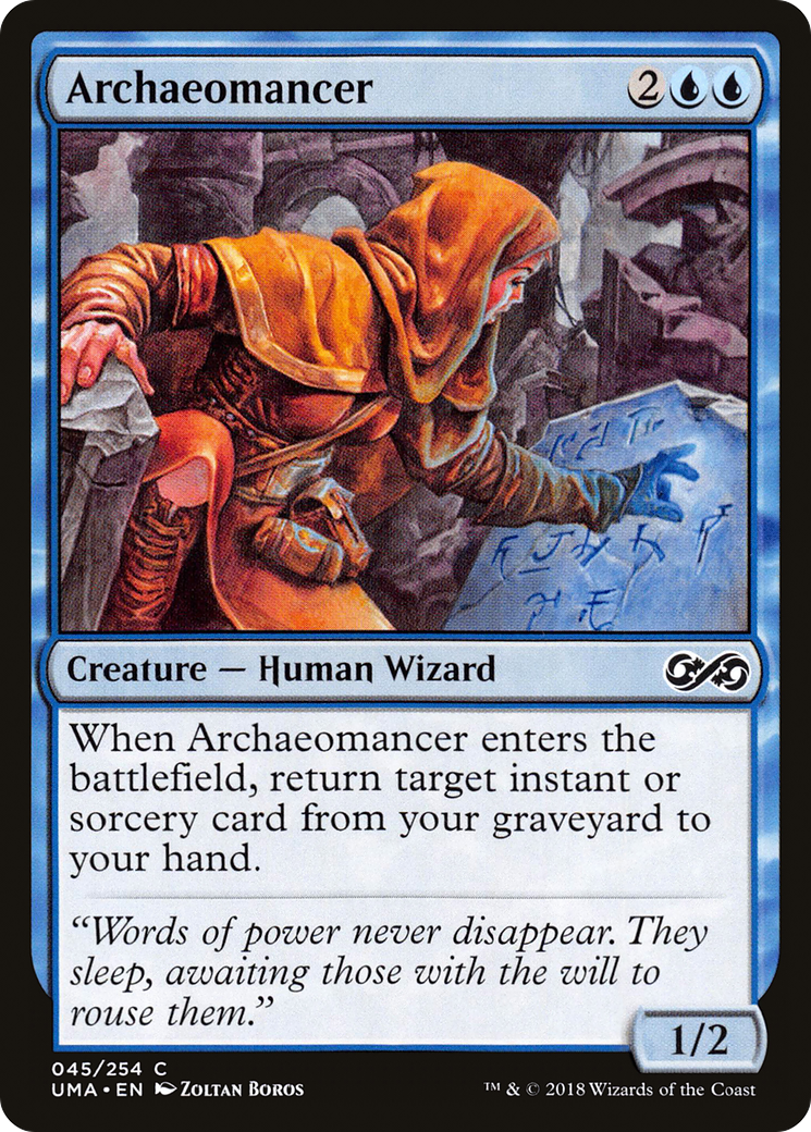 Magic: The Gathering - Archaeomancer Foil - Ultimate Masters