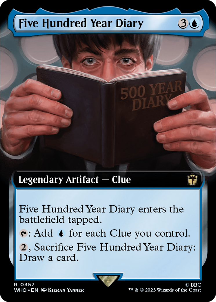 Magic: The Gathering - Five Hundred Year Diary Foil - Doctor Who
