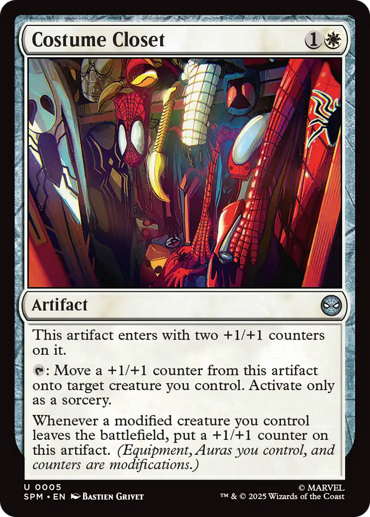 Magic: The Gathering - Costume Closet Foil - Marvel's Spider-Man