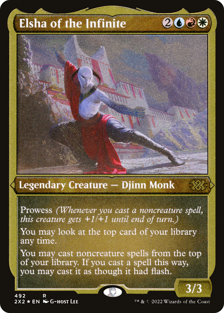 Magic: The Gathering - Elsha of the Infinite Foil - Double Masters 2022