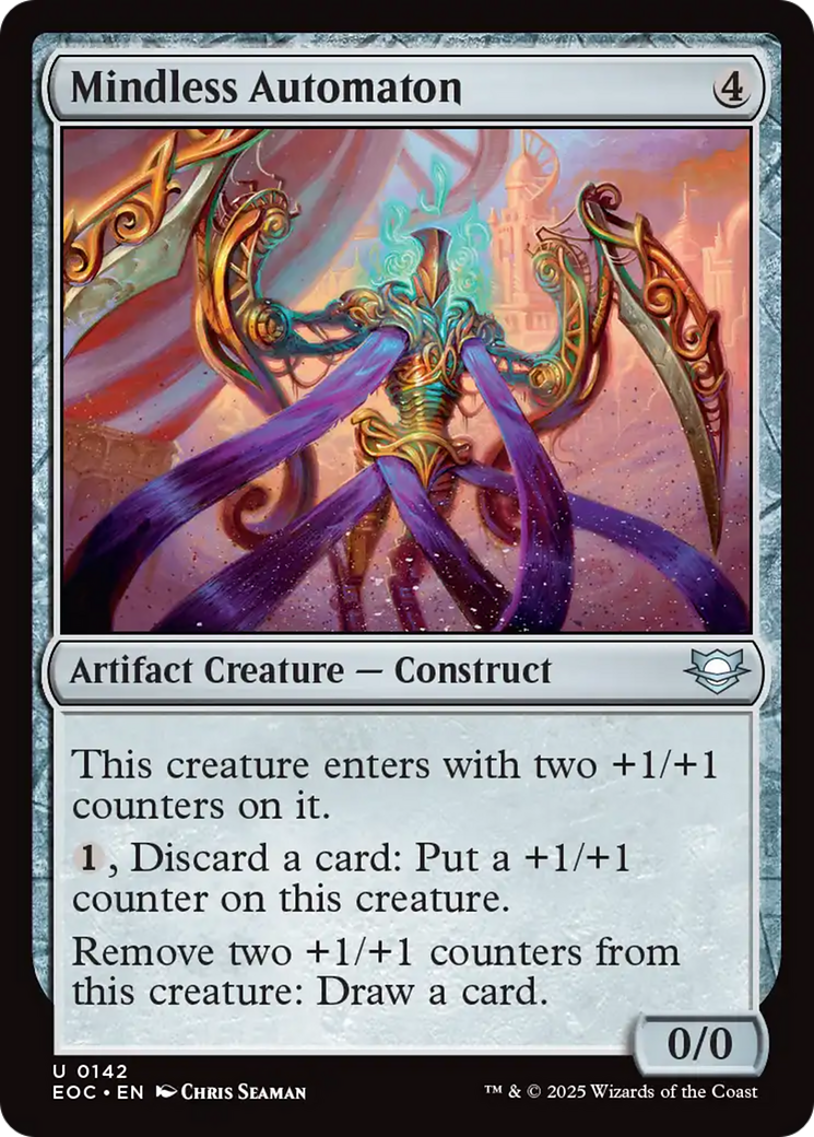 Magic: The Gathering - Mindless Automaton - Edge of Eternities Commander