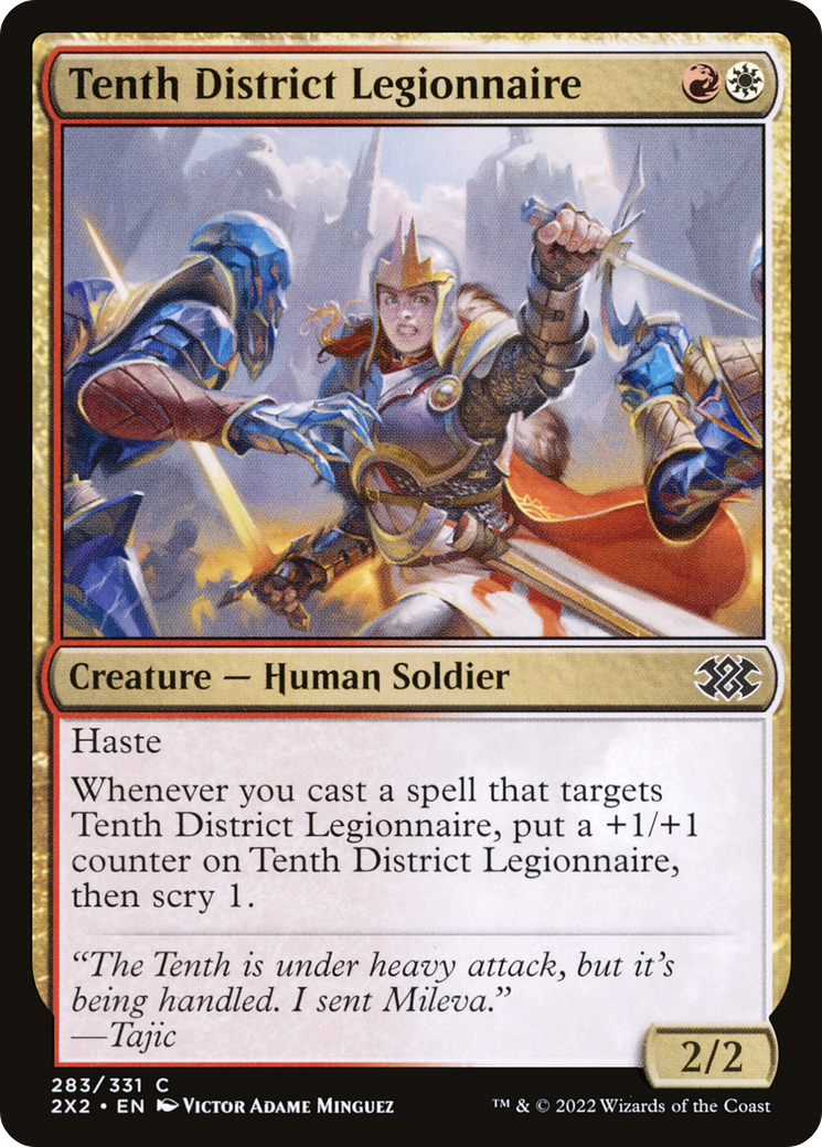 Magic: The Gathering - Tenth District Legionnaire - Double Masters 2022