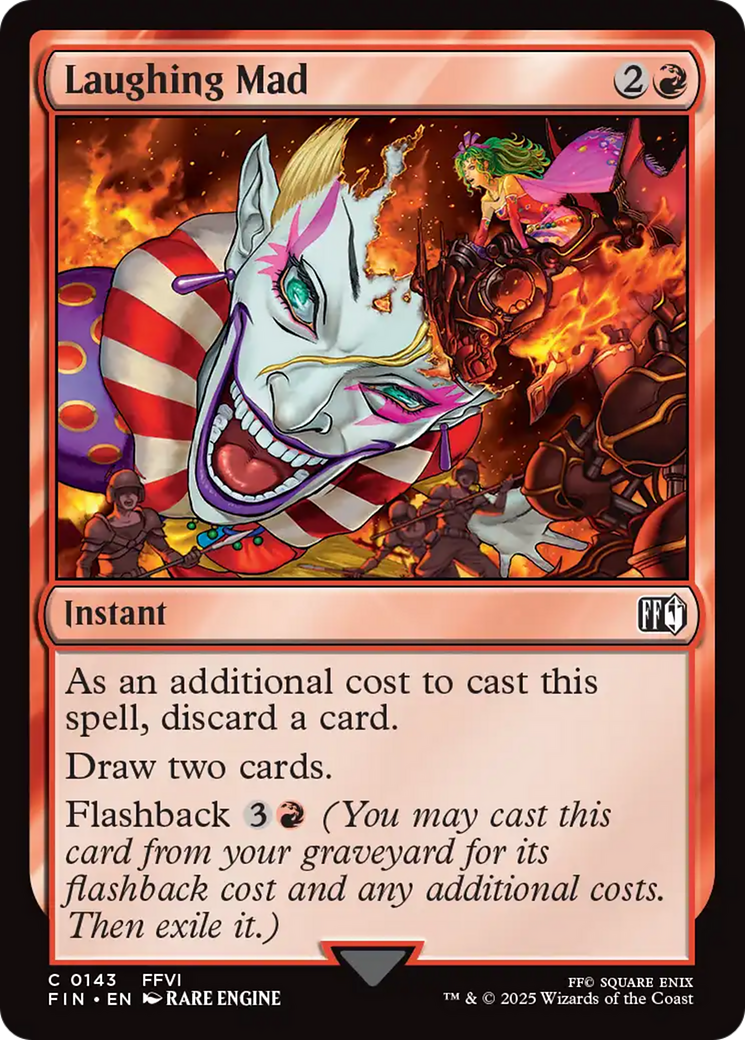 Magic: The Gathering - Laughing Mad Foil - Final Fantasy