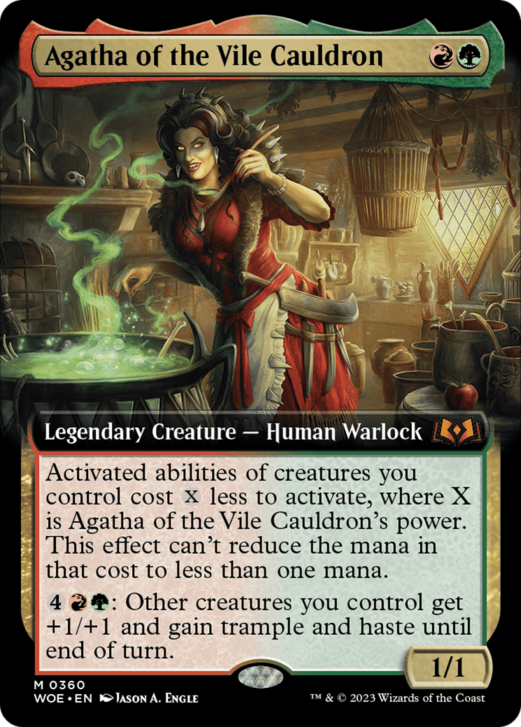 Magic: The Gathering - Agatha of the Vile Cauldron - Wilds of Eldraine