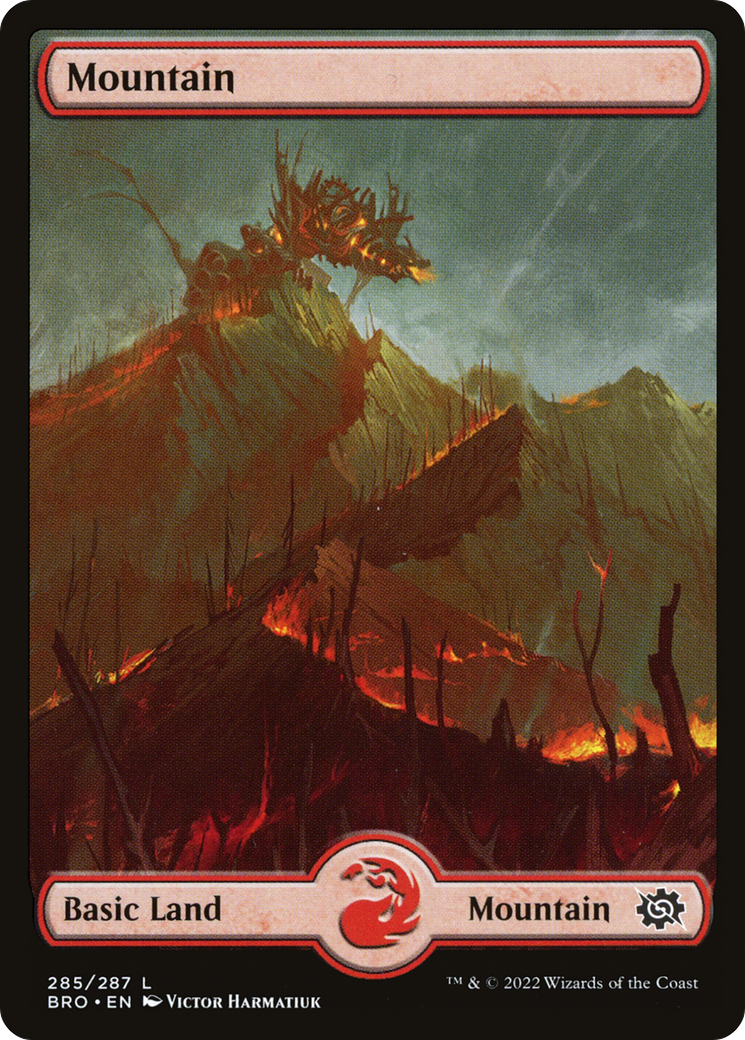 Magic: The Gathering - Mountain #285 Foil - The Brothers' War