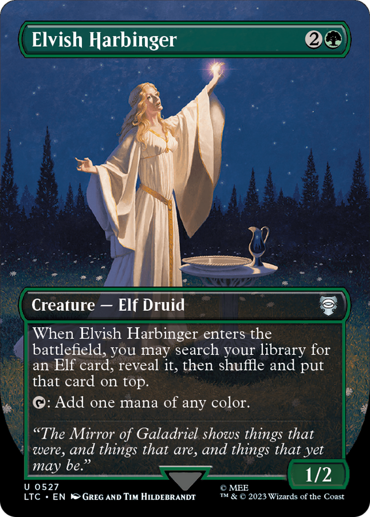 Magic: The Gathering - Elvish Harbinger - Tales of Middle-earth Commander