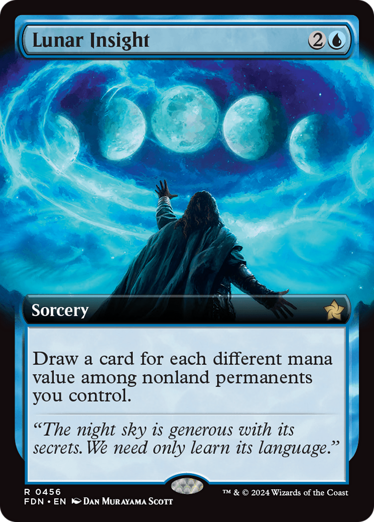 Magic: The Gathering - Lunar Insight Foil - Foundations