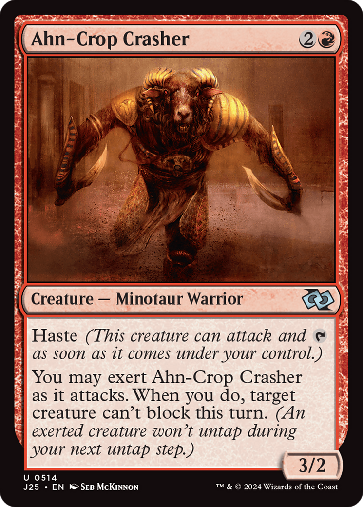 Magic: The Gathering - Ahn-Crop Crasher - Foundations Jumpstart