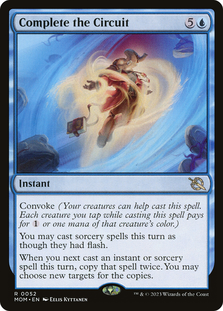 Magic: The Gathering - Complete the Circuit Foil - March of the Machine