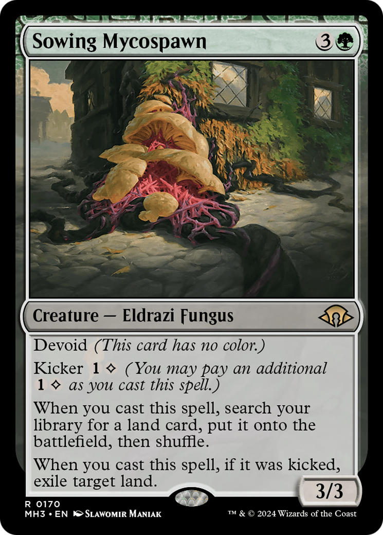 Magic: The Gathering - Sowing Mycospawn Foil - Modern Horizons 3