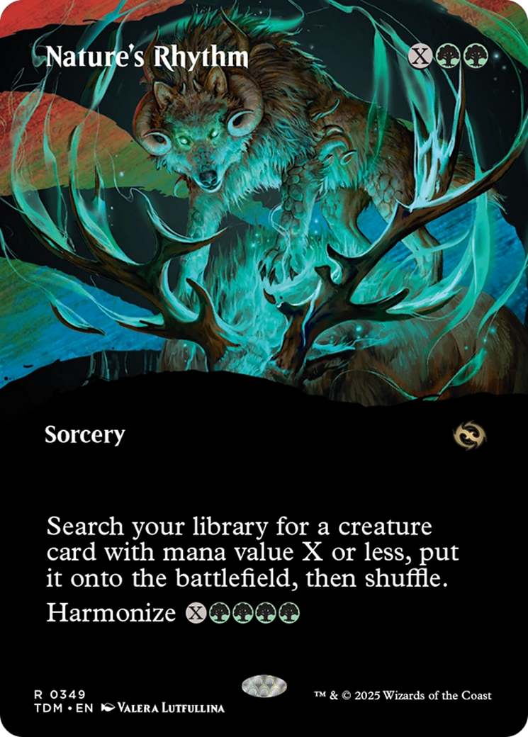 Magic: The Gathering - Nature's Rhythm Foil - Tarkir: Dragonstorm