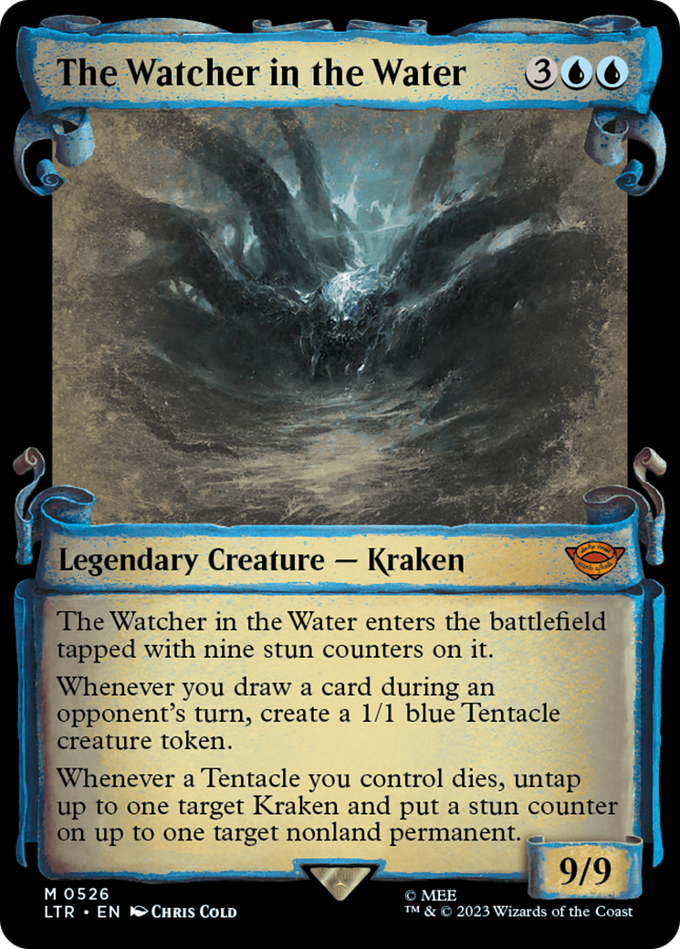 Magic: The Gathering - The Watcher in the Water Foil - The Lord of the Rings: Tales of Middle-earth