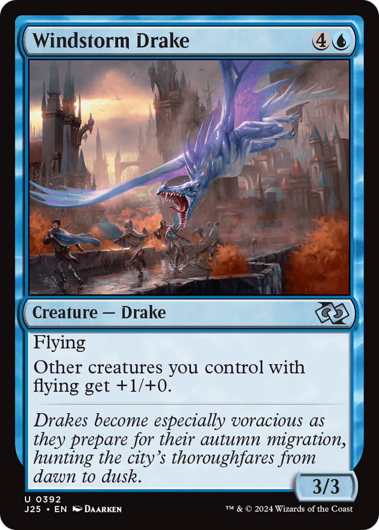 Magic: The Gathering - Windstorm Drake - Foundations Jumpstart