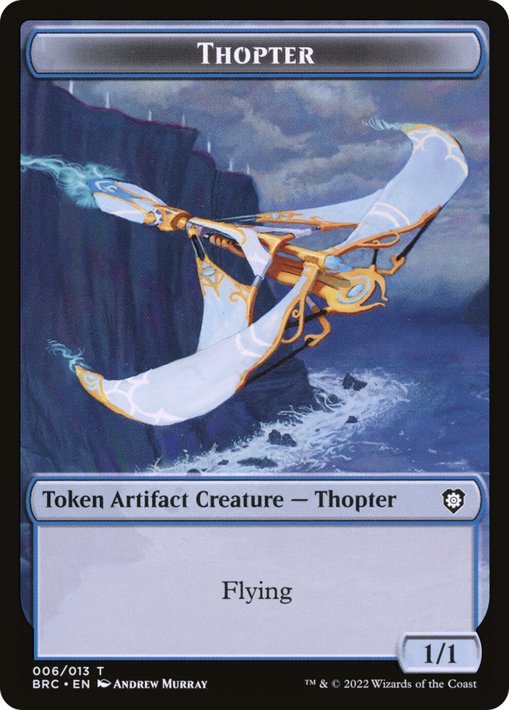 Magic: The Gathering - Thopter Token - The Brothers' War Commander Tokens
