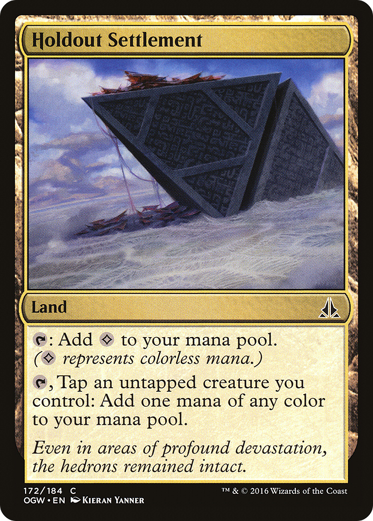 Magic: The Gathering - Holdout Settlement Foil - Oath of the Gatewatch