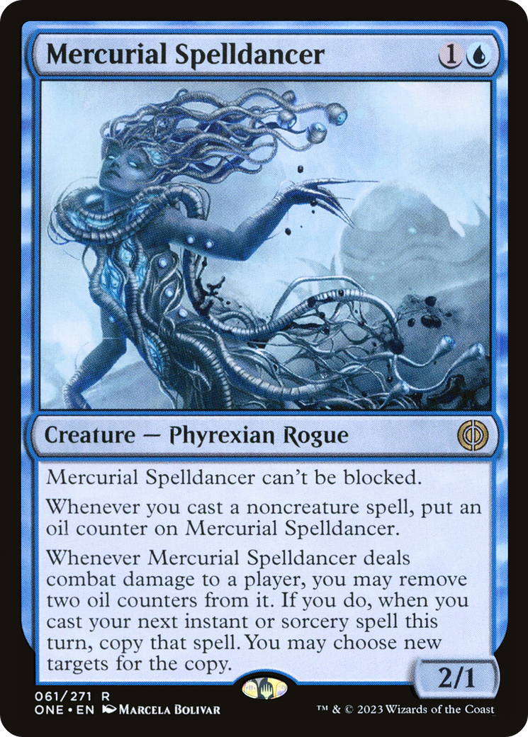 Magic: The Gathering - Mercurial Spelldancer Foil - Phyrexia: All Will Be One