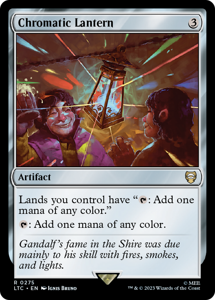 Magic: The Gathering - Chromatic Lantern - Tales of Middle-earth Commander