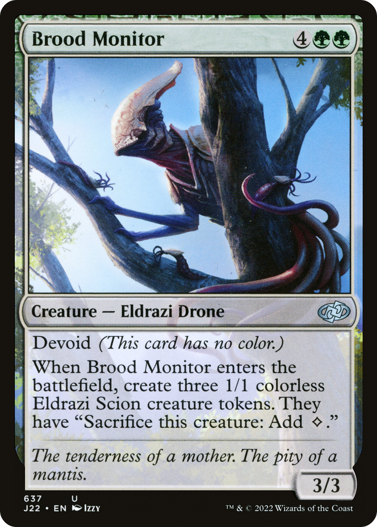 Magic: The Gathering - Brood Monitor - Jumpstart 2022