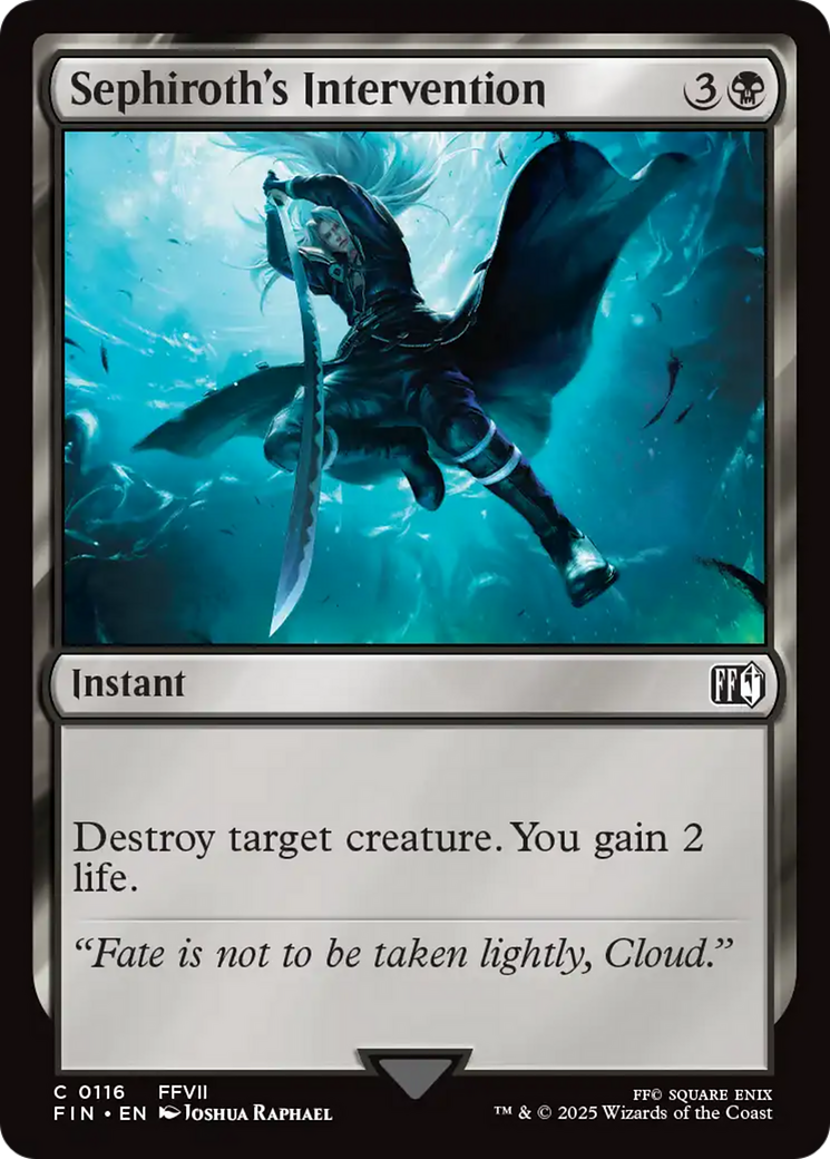 Magic: The Gathering - Sephiroth's Intervention - Final Fantasy