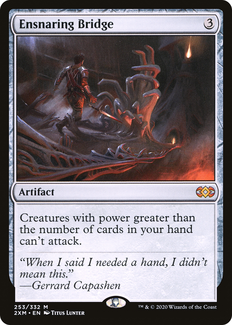 Magic: The Gathering - Ensnaring Bridge Foil - Double Masters