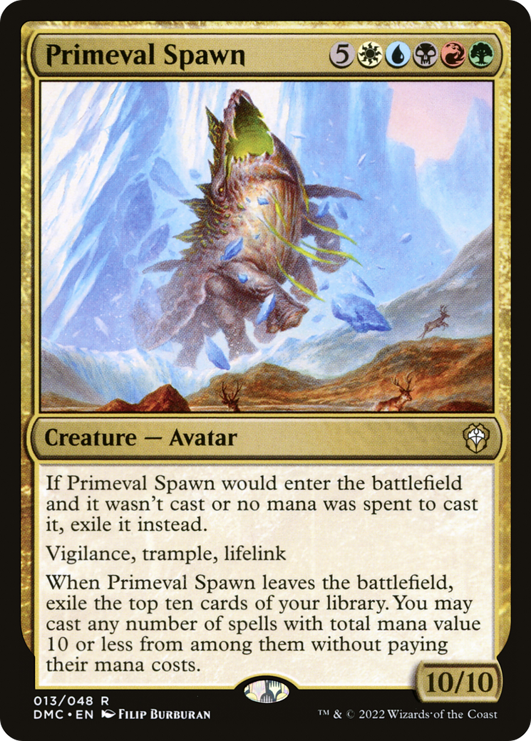 Magic: The Gathering - Primeval Spawn - Dominaria United Commander