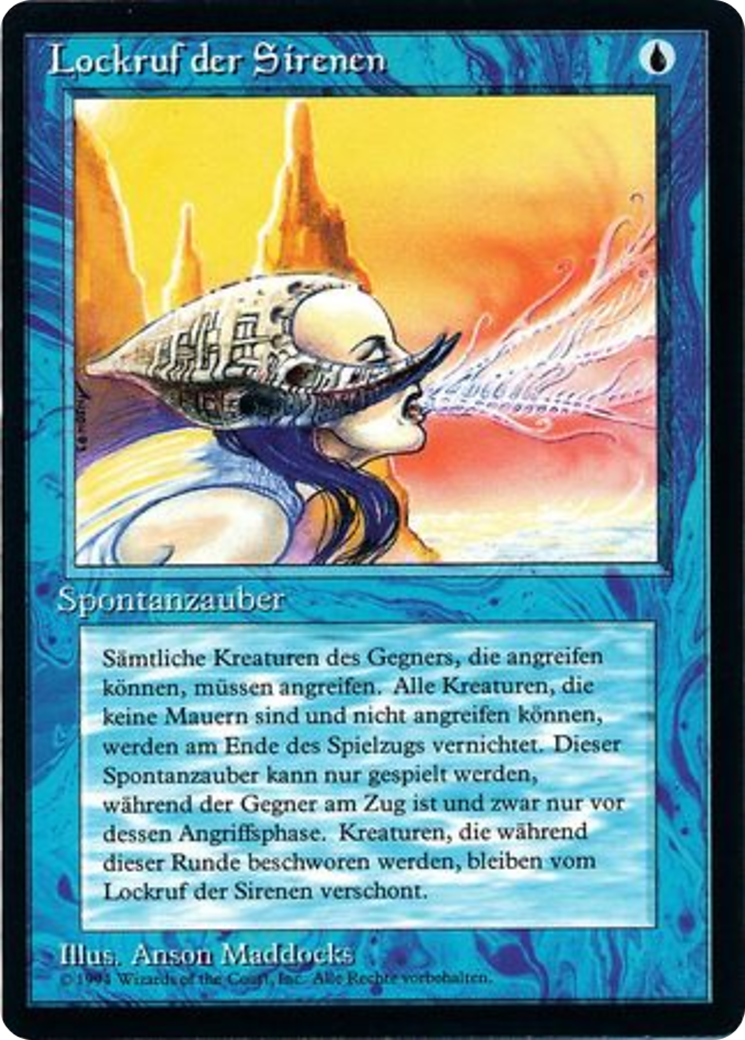 Magic: The Gathering - Lockruf der Sirenen - Foreign Black Border