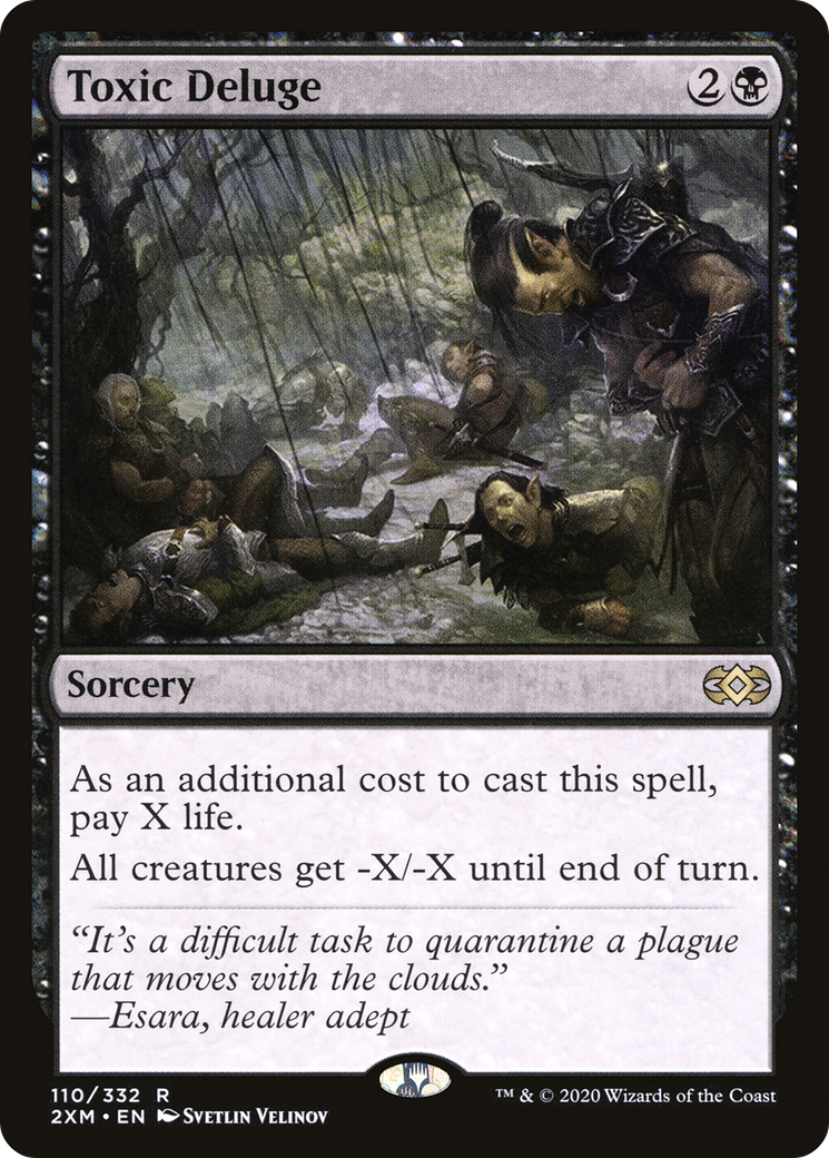 Magic: The Gathering - Toxic Deluge Foil - Double Masters