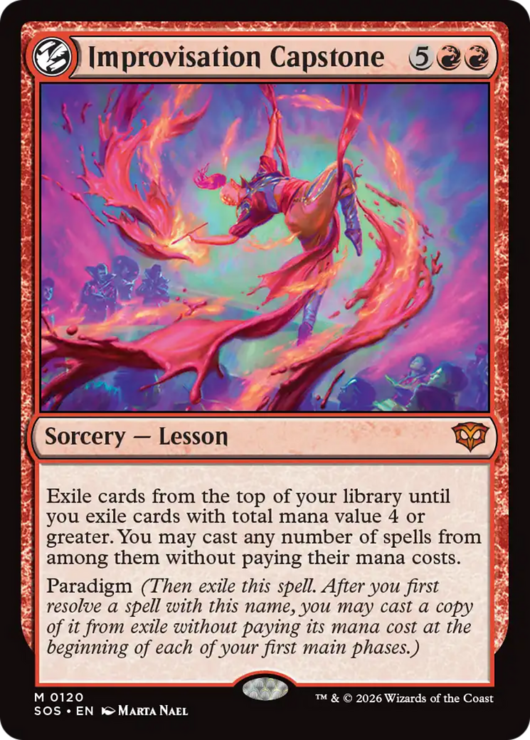 Magic: The Gathering - Improvisation Capstone - Secrets of Strixhaven