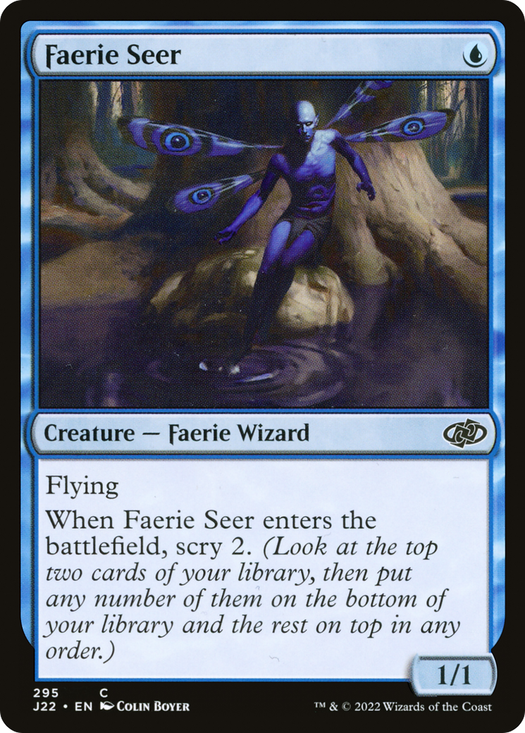 Magic: The Gathering - Faerie Seer - Jumpstart 2022