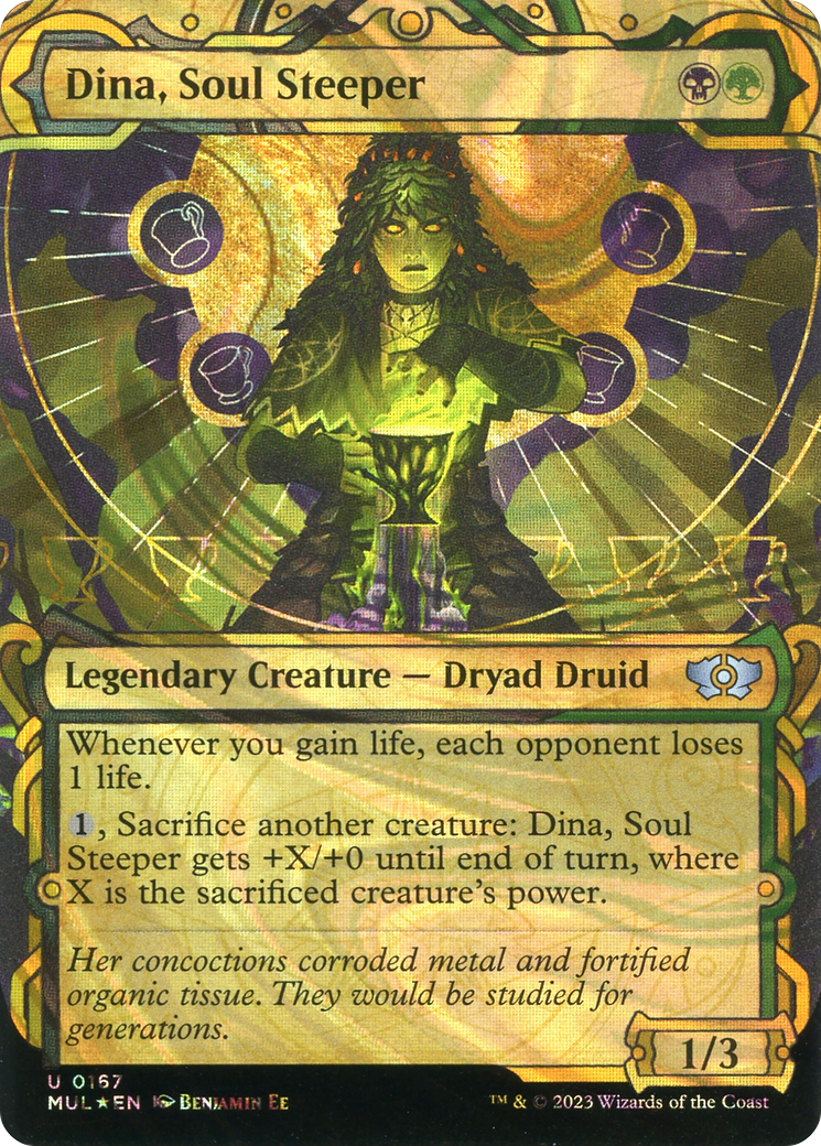 Magic: The Gathering - Dina, Soul Steeper Foil - Multiverse Legends