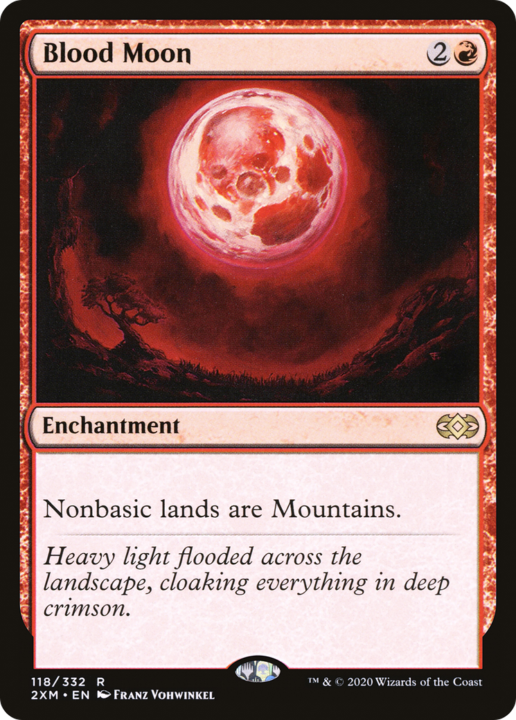 Magic: The Gathering - Blood Moon Foil - Double Masters