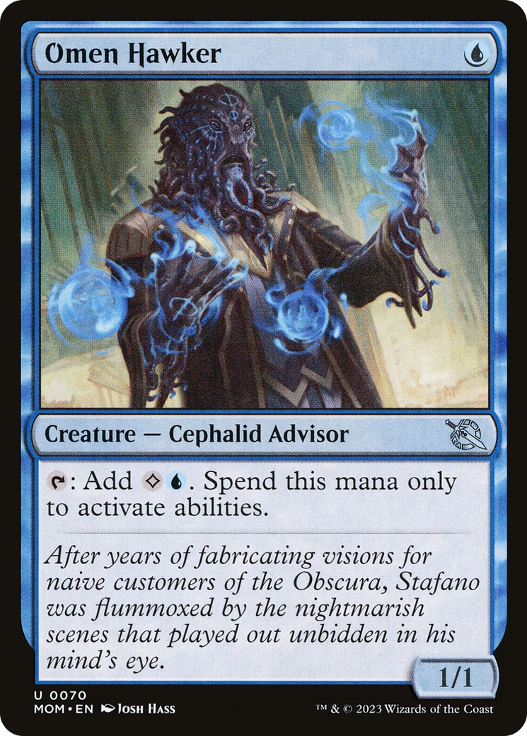 Magic: The Gathering - Omen Hawker Foil - March of the Machine