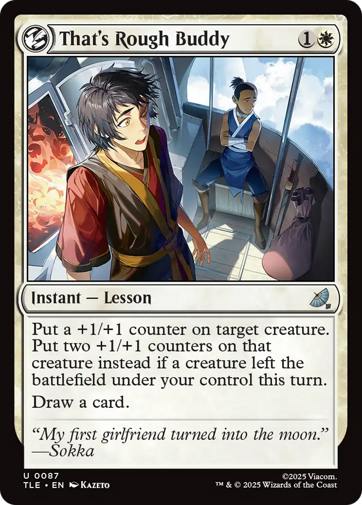 Magic: The Gathering - That's Rough Buddy - Avatar: The Last Airbender Eternal
