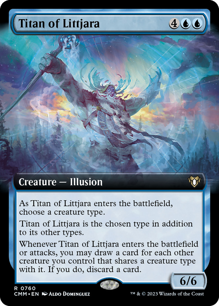 Magic: The Gathering - Titan of Littjara Foil - Commander Masters