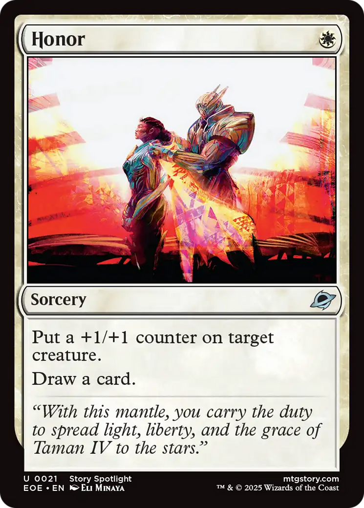 Magic: The Gathering - Honor - Edge of Eternities