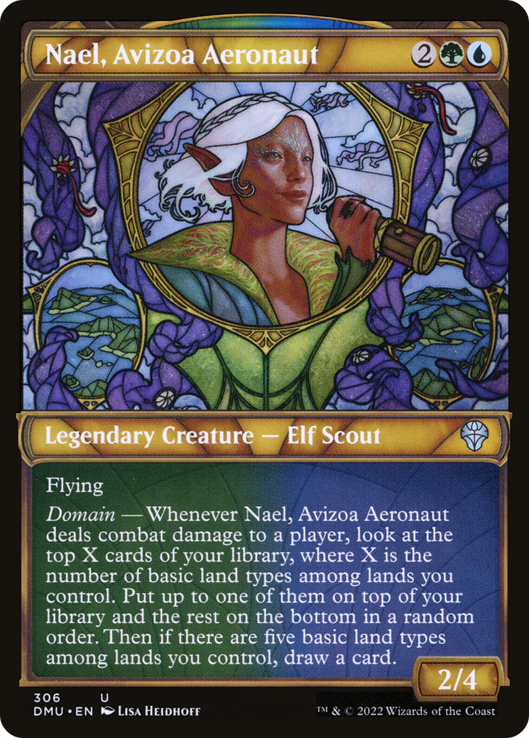Magic: The Gathering - Nael, Avizoa Aeronaut Foil - Dominaria United