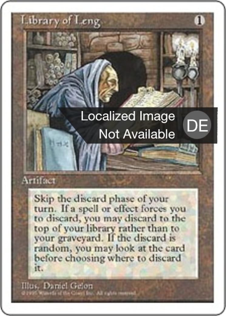 Magic: The Gathering - Bibliothek von Leng - Fourth Edition