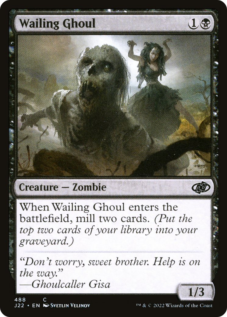 Magic: The Gathering - Wailing Ghoul - Jumpstart 2022