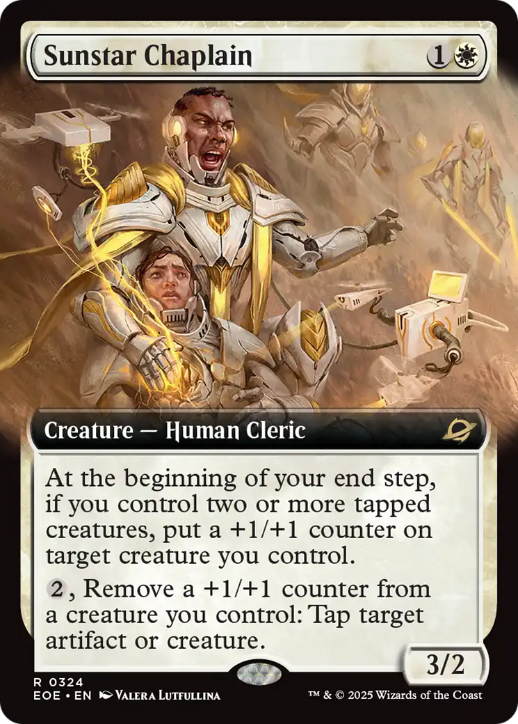 Magic: The Gathering - Sunstar Chaplain - Edge of Eternities