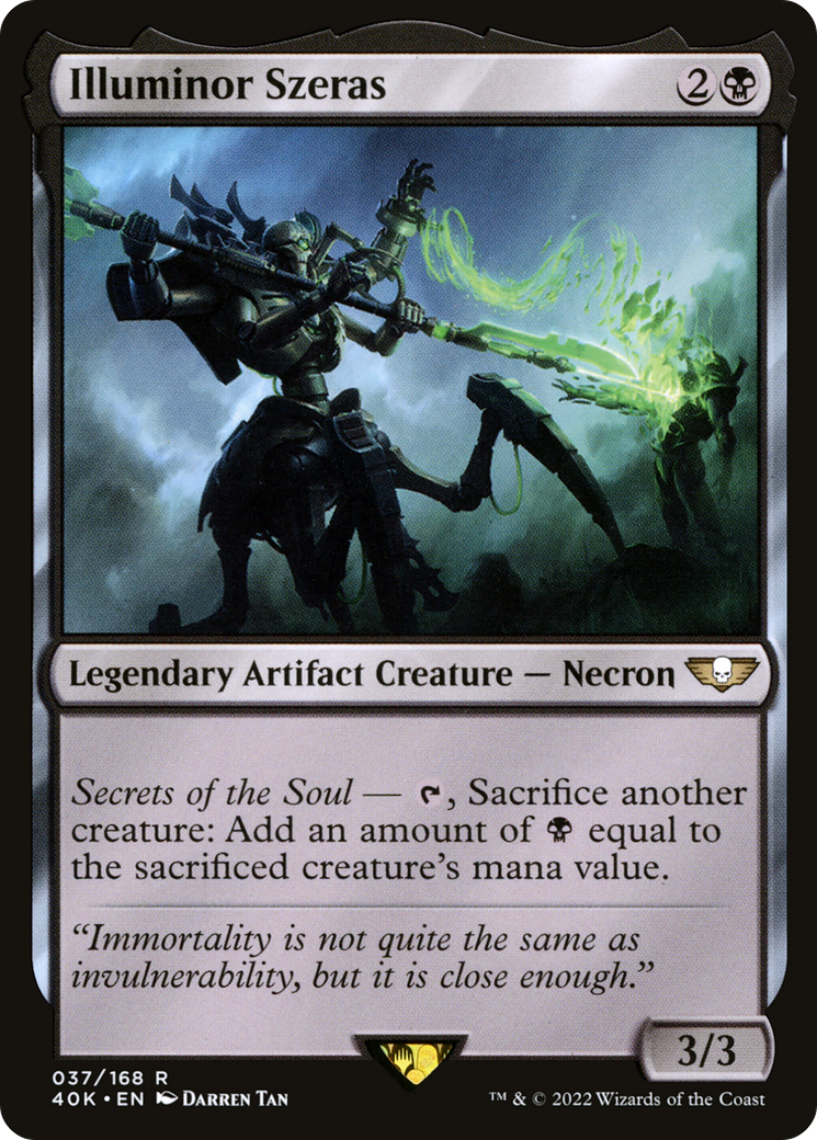 Magic: The Gathering - Illuminor Szeras - Warhammer 40000 Commander