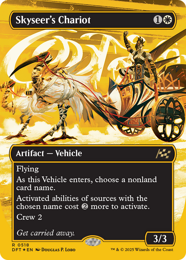 Magic: The Gathering - Skyseer's Chariot Foil - Aetherdrift