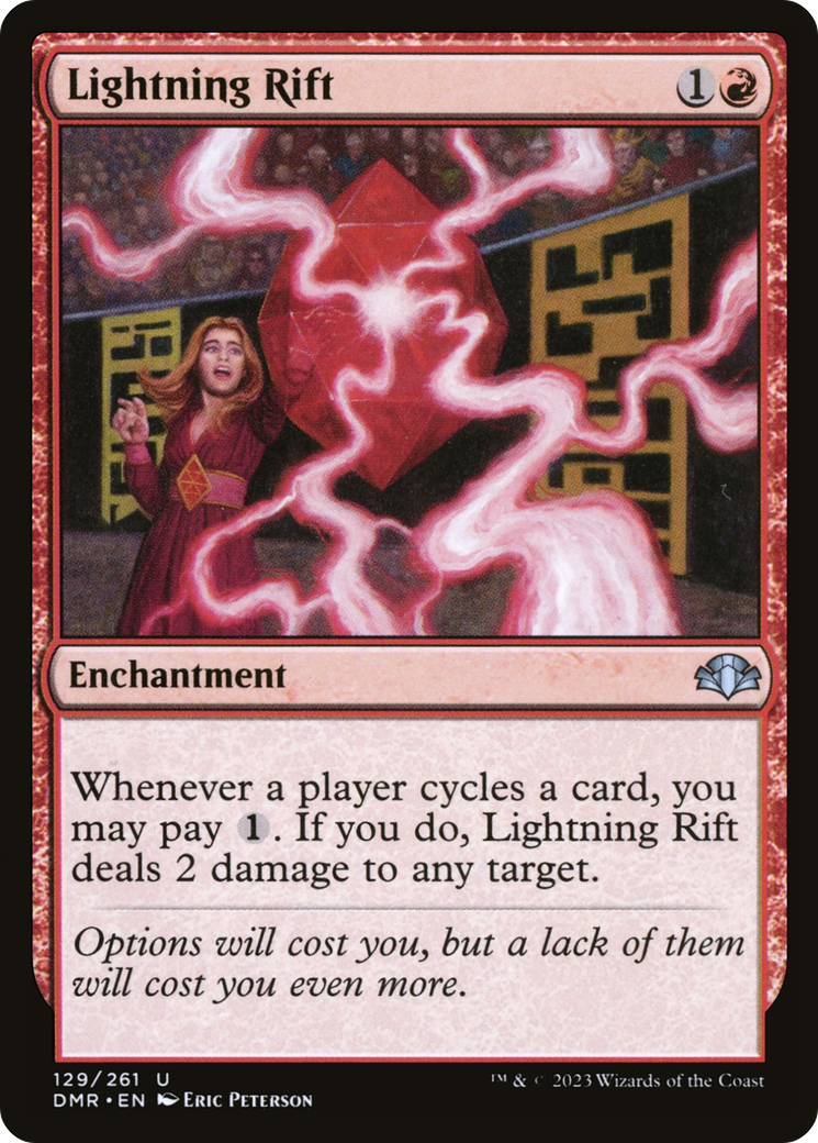 Magic: The Gathering - Lightning Rift Foil - Dominaria Remastered