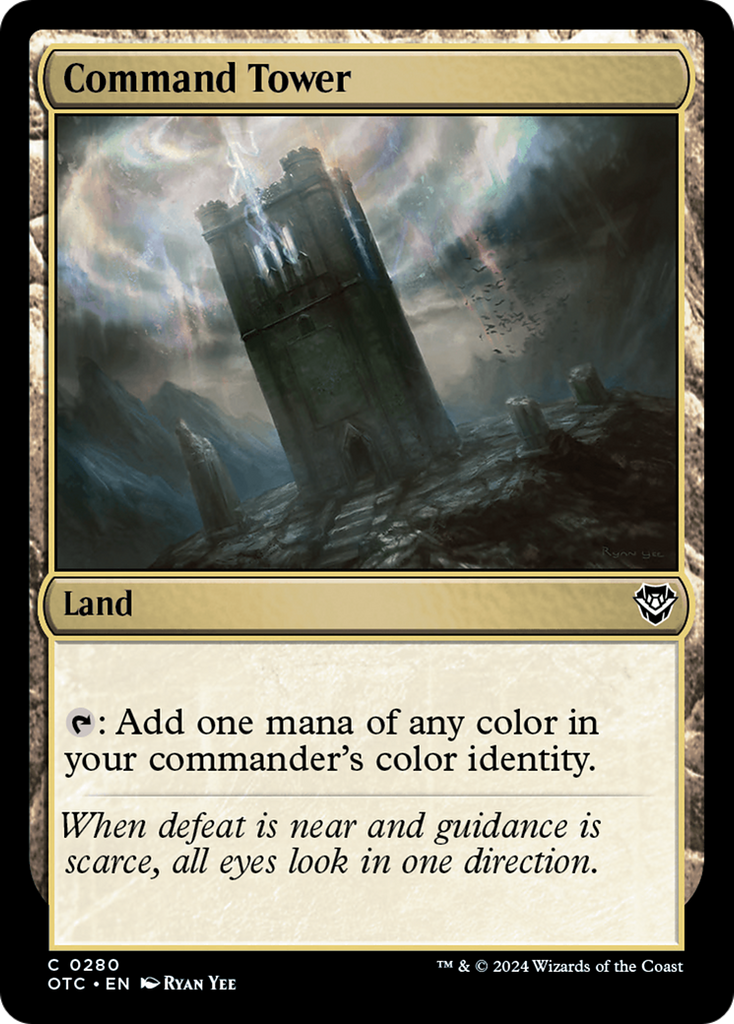 Magic: The Gathering - Command Tower - Outlaws of Thunder Junction Commander