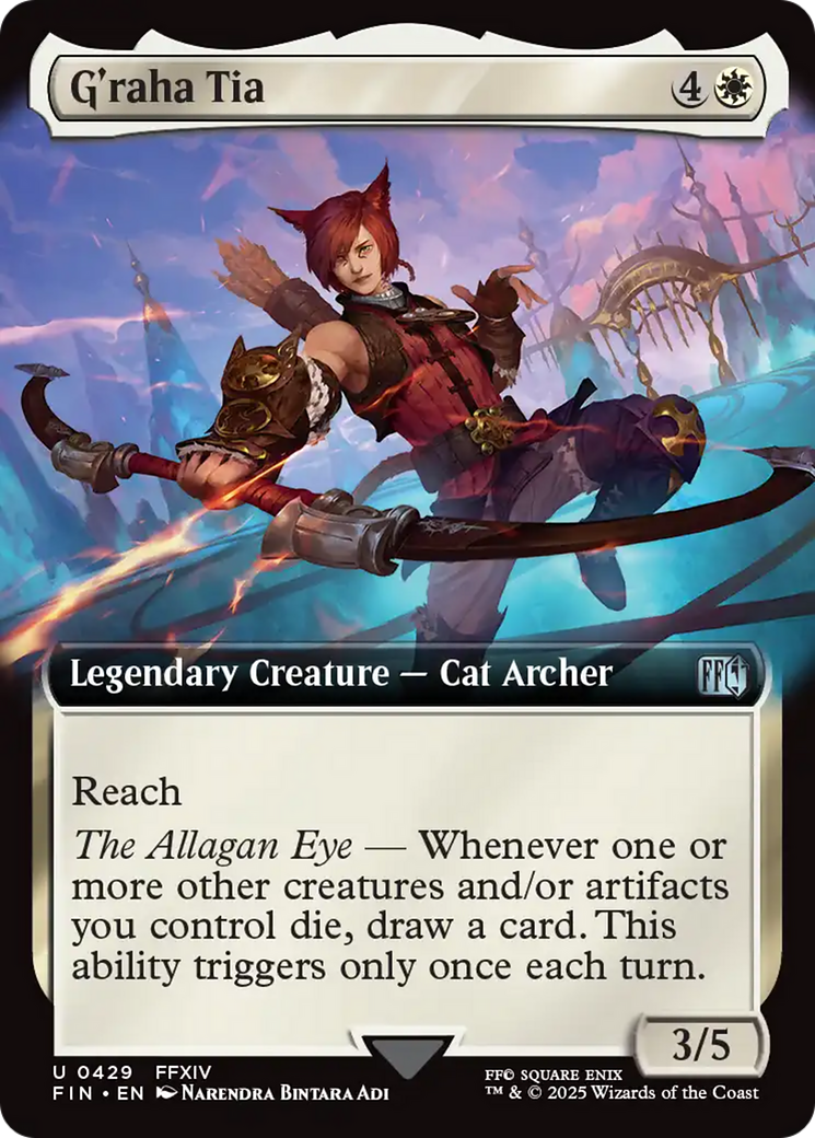 Magic: The Gathering - G'raha Tia Foil - Final Fantasy