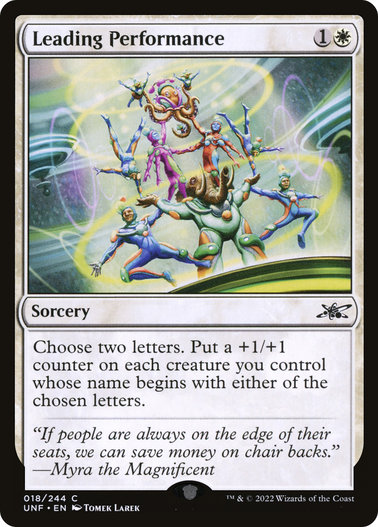 Magic: The Gathering - Leading Performance - Unfinity