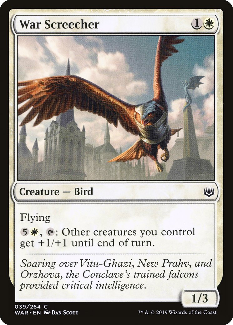 Magic: The Gathering - War Screecher Foil - War of the Spark